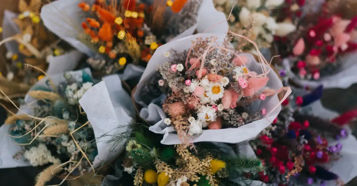 Blumen für geschenk