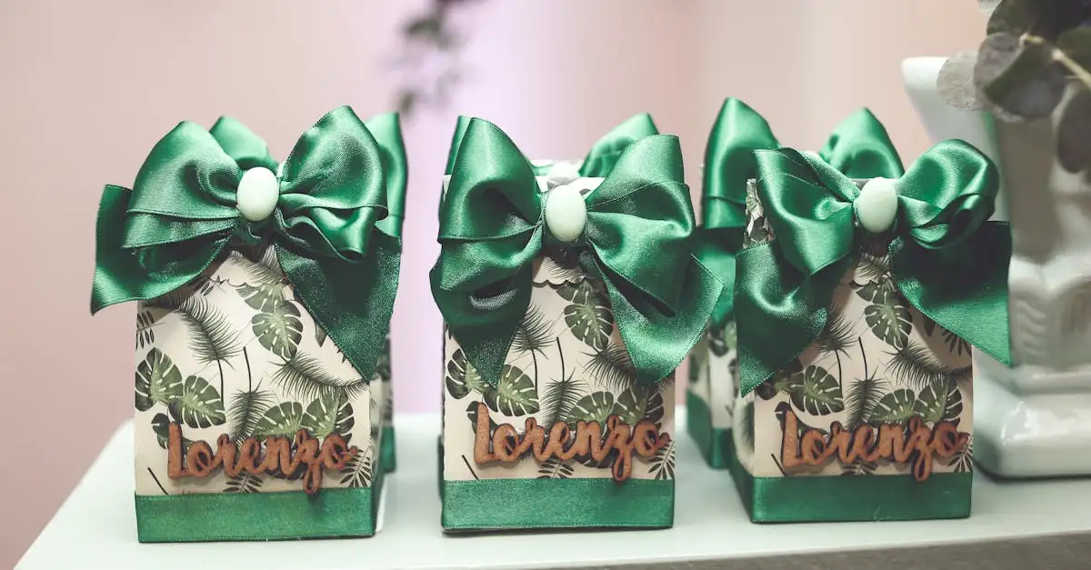 Individuell gestaltete geschenke