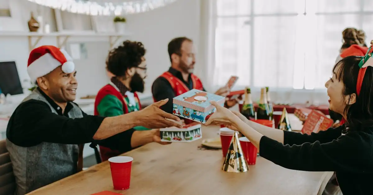 Tolle Weihnachtsfeier Geschenke für Kollegen und Mitarbeiter